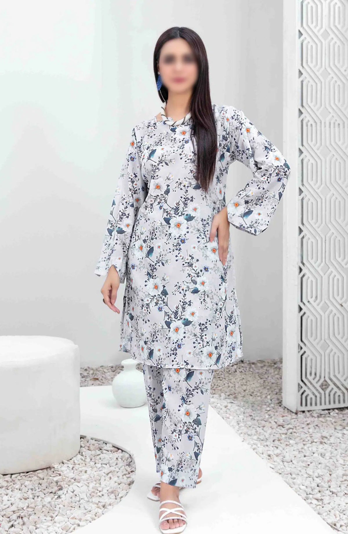 Zel - Digital Printed Swiss Collection - D 2812