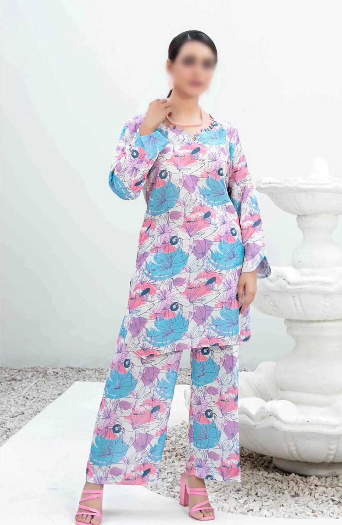 Zel - Digital Printed Swiss Collection - D 2814