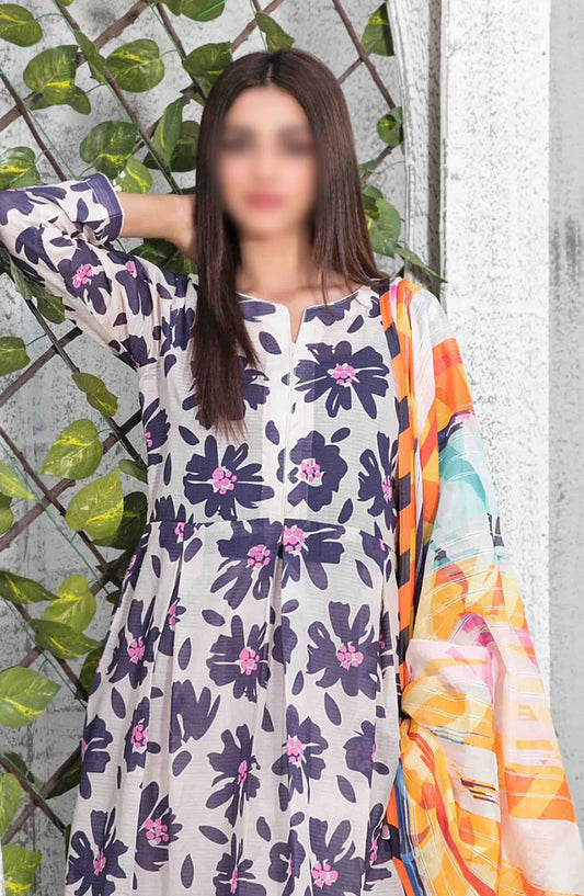 GOLNESA Digital Printed Dora Lawn Collection 2024 - D 2883