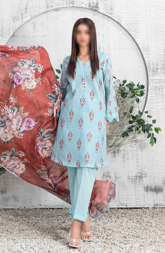 GOLNESA Digital Printed Dora Lawn Collection 2024 - D 2884