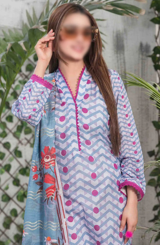 GOLNESA Digital Printed Dora Lawn Collection 2024 - D 2886