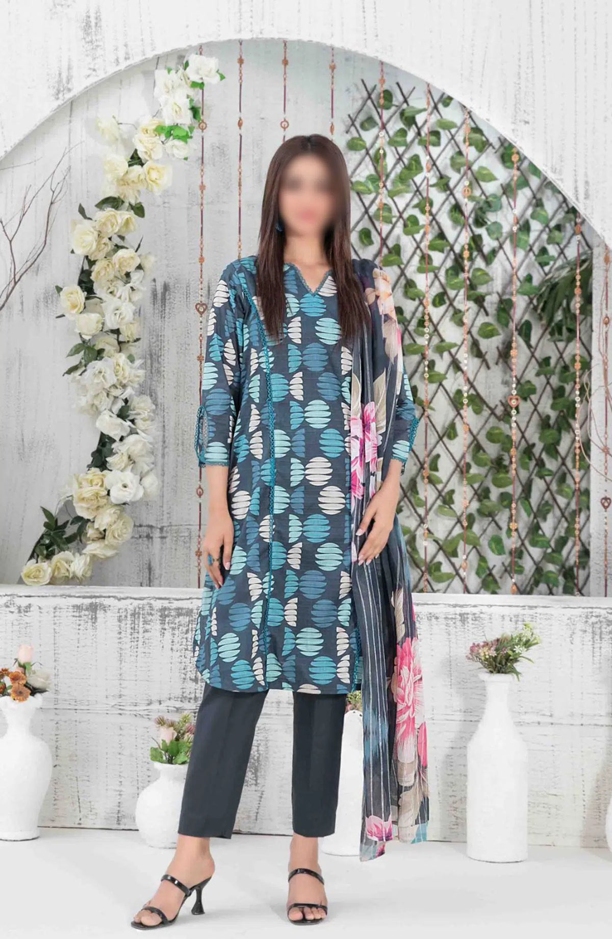 GOLNESA Digital Printed Dora Lawn Collection 2024 - D 2888