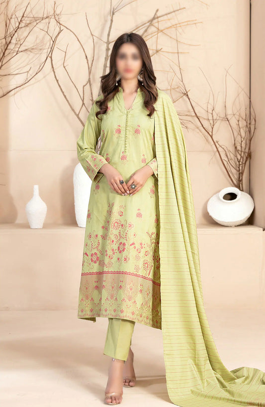 Vineeha - Lawn Double Color Banarsi 3pcs Collection 2024 - D 2937