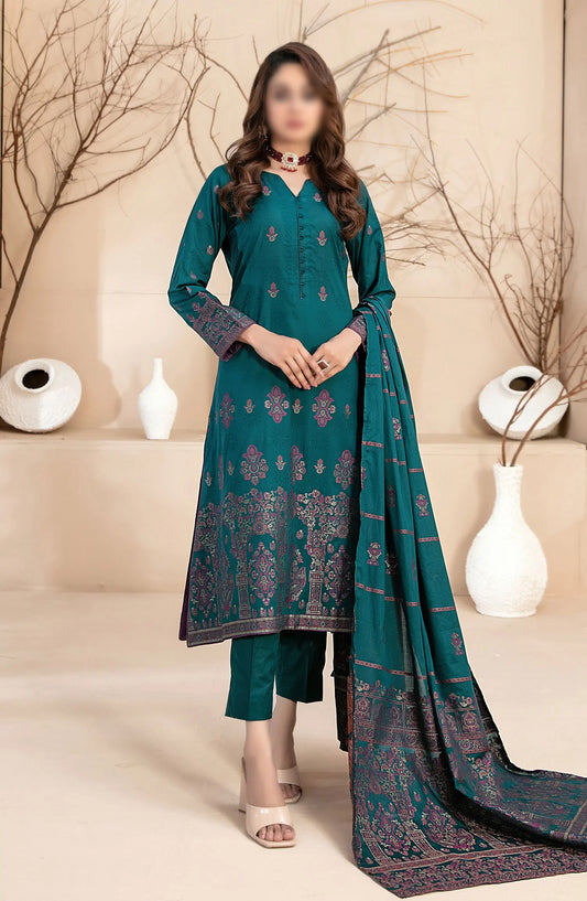 Vineeha - Lawn Double Color Banarsi 3pcs Collection 2024 - D 2939