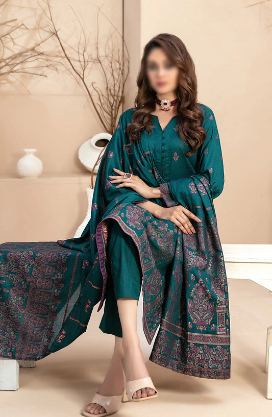 Vineeha - Lawn Double Color Banarsi 3pcs Collection 2024 - D 2939