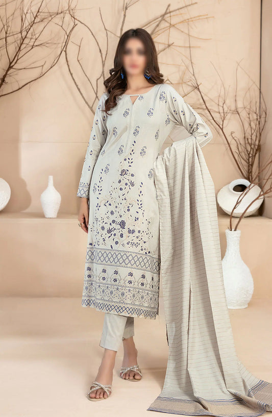 Vineeha - Lawn Double Color Banarsi 3pcs Collection 2024 - D 2940