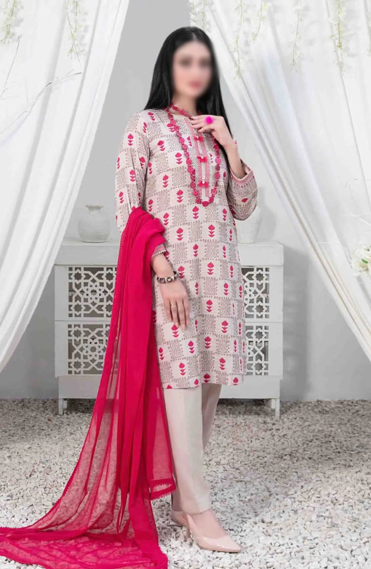 Guliz Vol I - Stitched Digital Printed Lawn Collection - D-3024