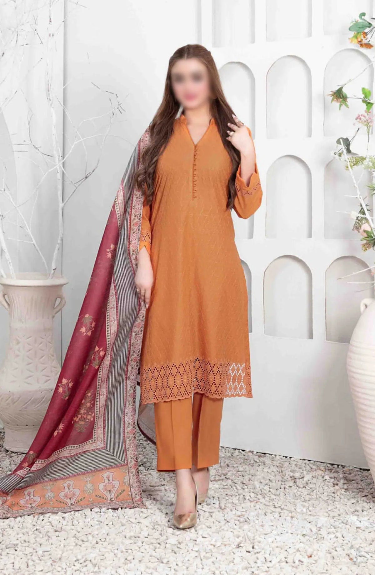 Leeba - Schiffli Embroidered Lawn Collection Vol II 2024 - D 3546