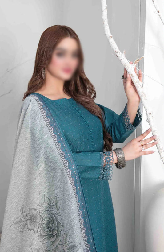 Leeba - Schiffli Embroidered Lawn Collection Vol II 2024 - D 3549