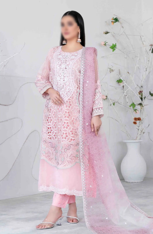 Gelareh - Exclusive Organza Collection 2024 By Tawakkal Fabrics - D 3652