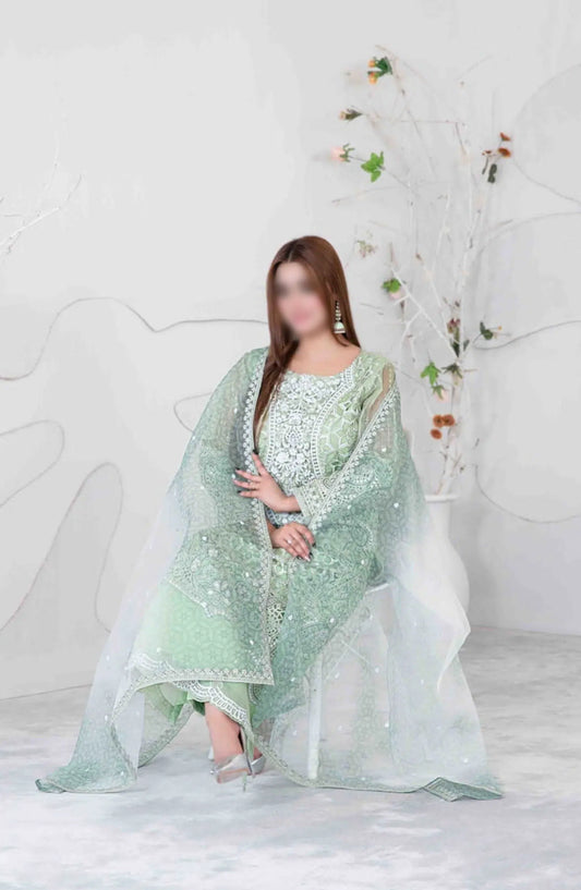 Gelareh - Exclusive Organza Collection 2024 By Tawakkal Fabrics - D 3653