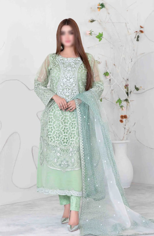Gelareh - Exclusive Organza Collection 2024 By Tawakkal Fabrics - D 3653