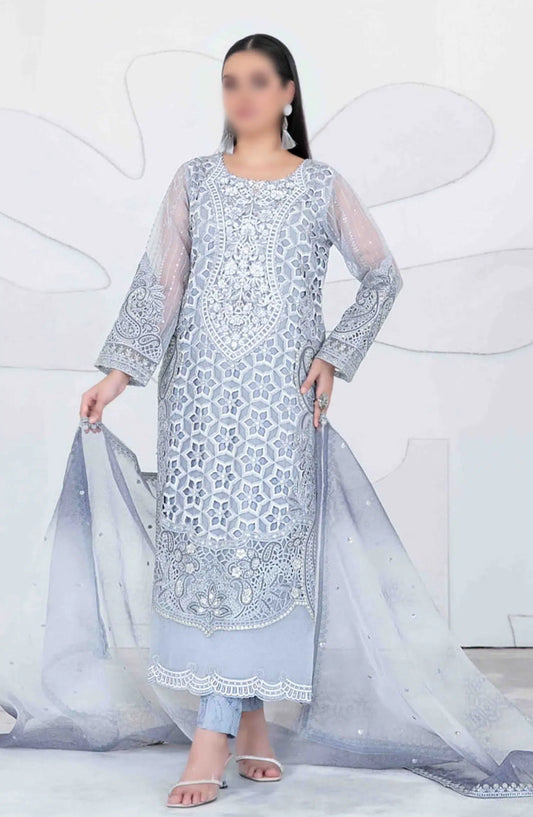 Gelareh - Exclusive Organza Collection 2024 By Tawakkal Fabrics - D 3656