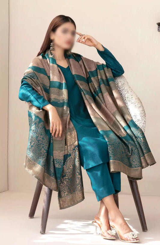 Simya - Jacquard Leather Peach Collection 2024 - D-4059