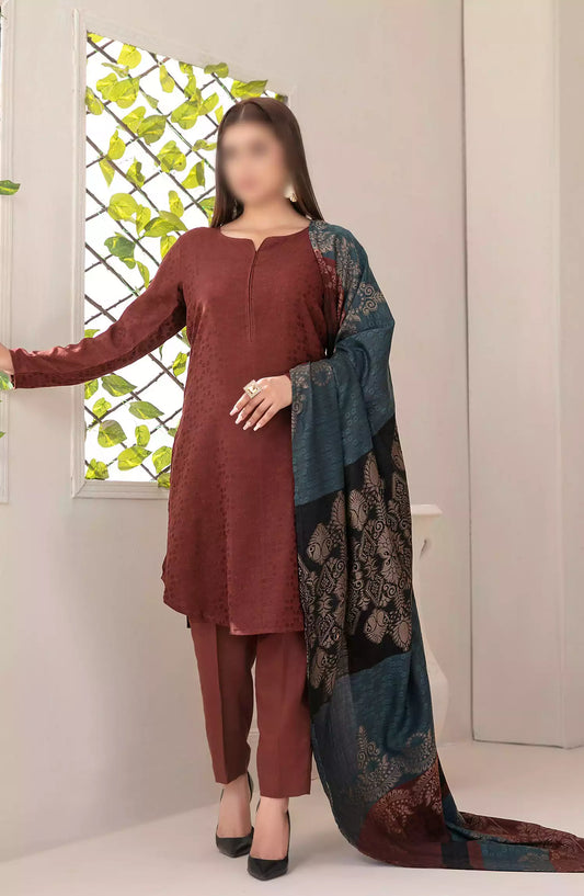 Simya - Jacquard Leather Peach Collection 2024 - D-4060