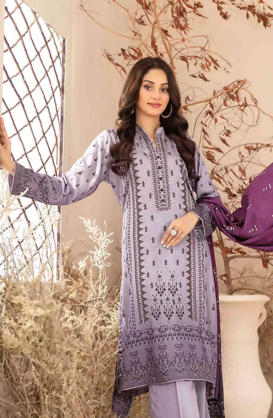 Masarra - Embroidered Digital Printed Staple-D-5039