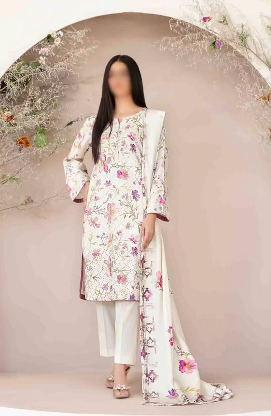 Abir - Embroidered Viscose Schiffli Collection - D-5359