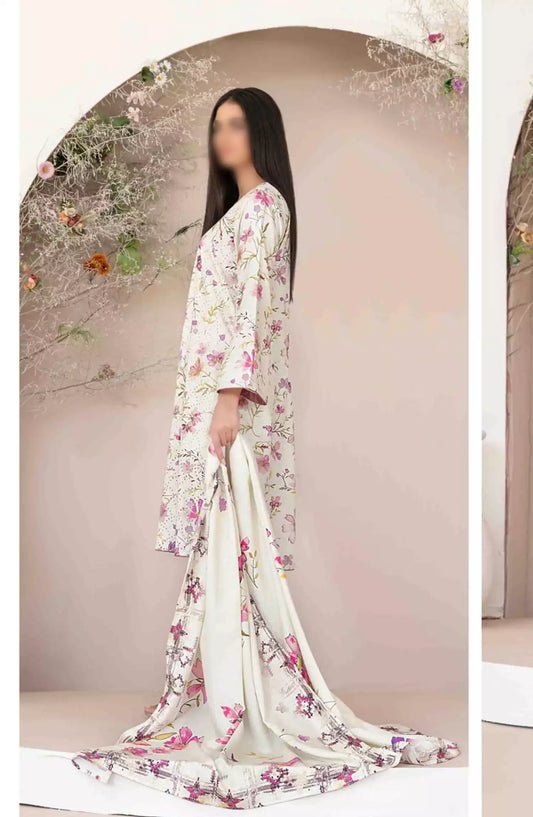 Abir - Embroidered Viscose Schiffli Collection - D-5359