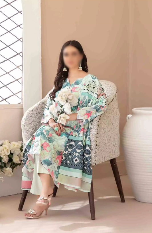 Abir - Embroidered Viscose Schiffli Collection - D-5360