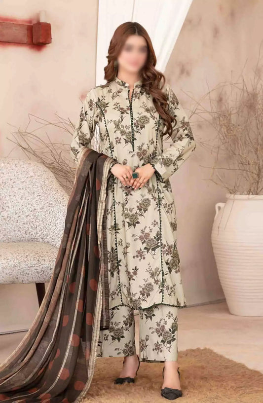 Hayma - Staple Digital Print 3pcs Collection - D-6784