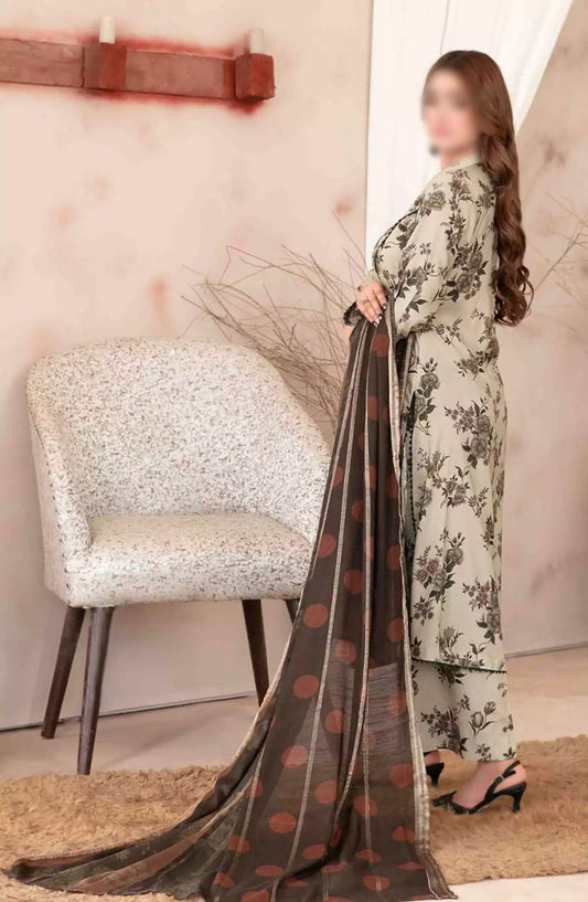 Hayma - Staple Digital Print 3pcs Collection - D-6784