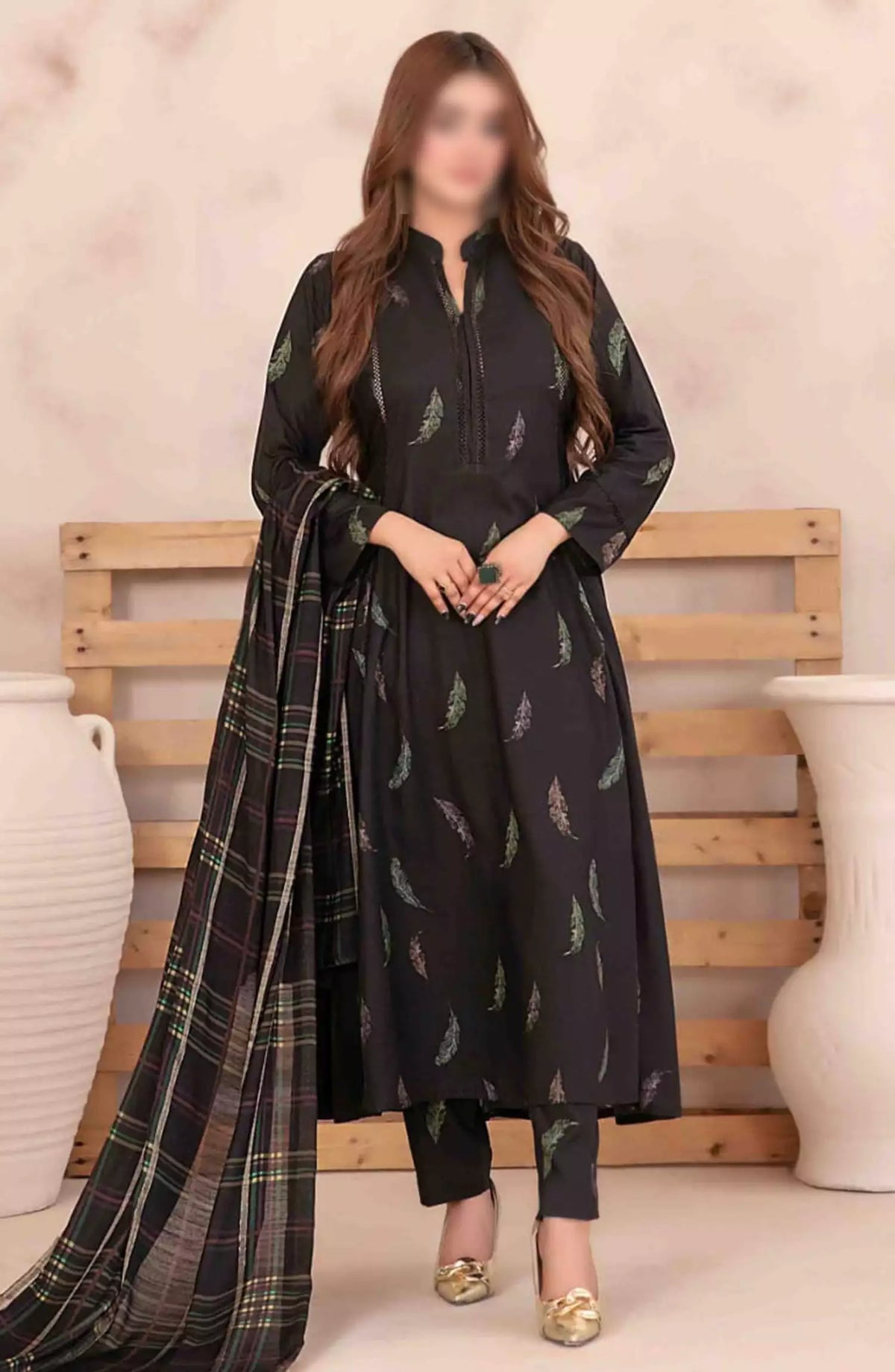 Hayma - Staple Digital Print 3pcs Collection - D-6785