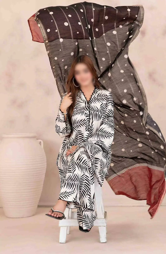 Hayma - Staple Digital Print 3pcs Collection - D-6787