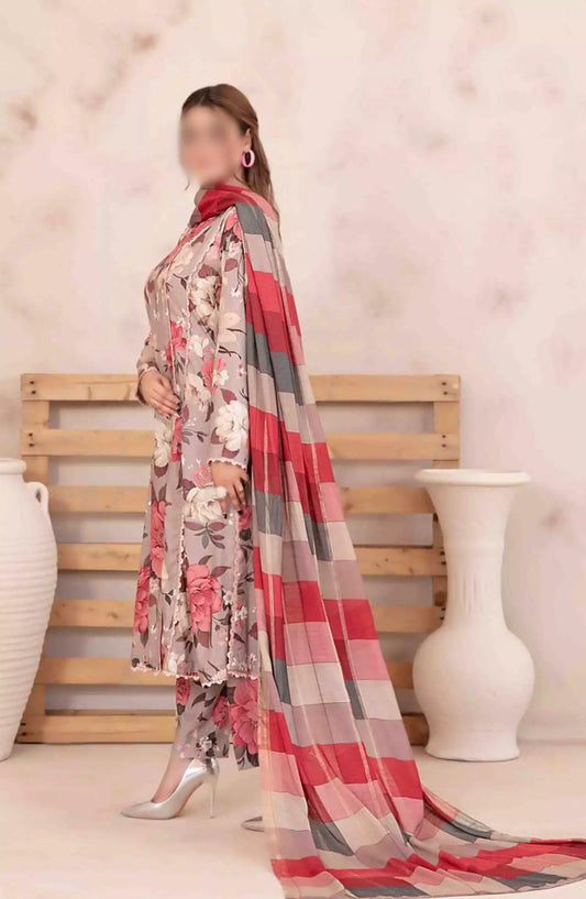 Hayma - Staple Digital Print 3pcs Collection - D-6788