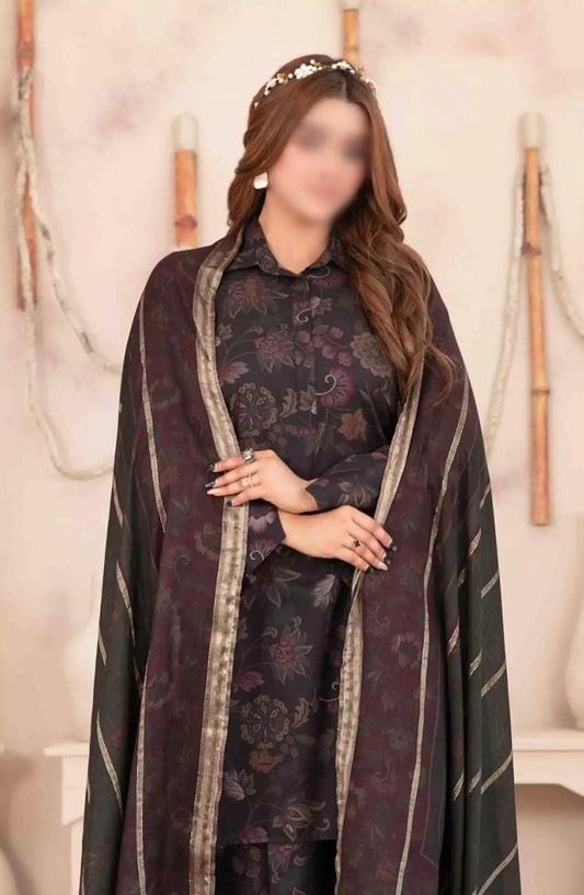 Hayma - Staple Digital Print 3pcs Collection - D-6789