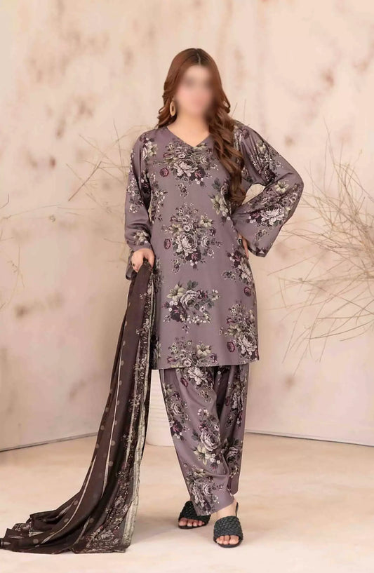 Hayma - Staple Digital Print 3pcs Collection - D-6791