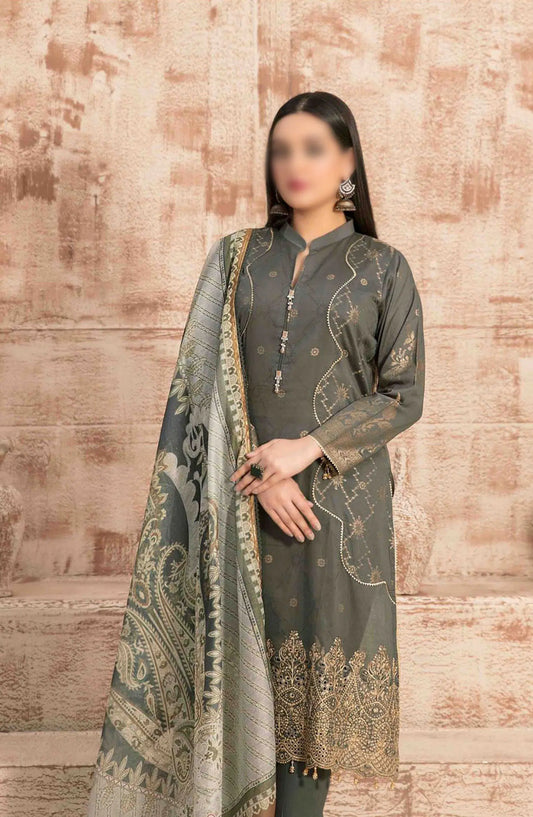 Eshma - Embroidered Broshia Lawn Collection 2024 - D 9386