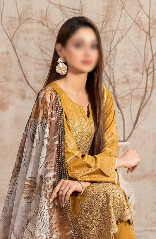 Eshma - Embroidered Broshia Lawn Collection 2024 - D 9387