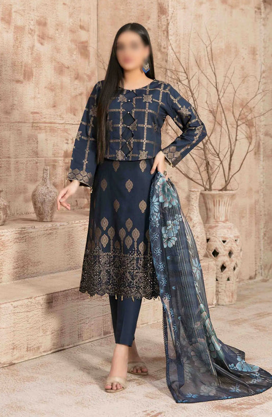 Eshma - Embroidered Broshia Lawn Collection 2024 - D 9391