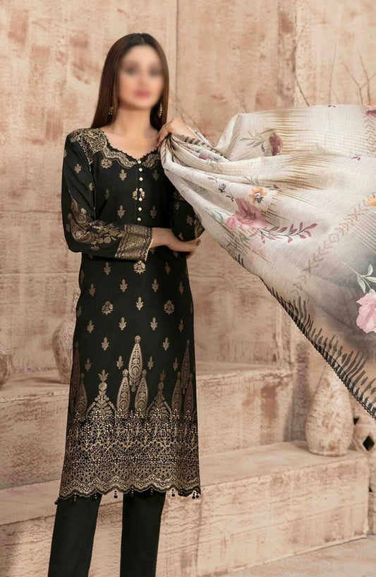 Eshma - Embroidered Broshia Lawn Collection 2024 - D 9392