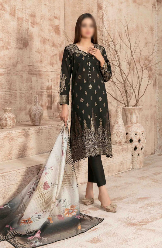 Eshma - Embroidered Broshia Lawn Collection 2024 - D 9392