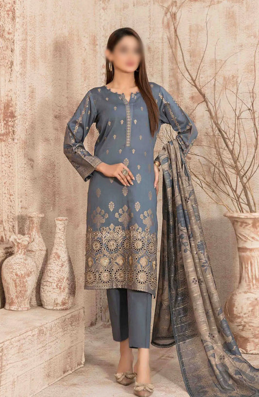 Eshma - Embroidered Broshia Lawn Collection 2024 - D 9394