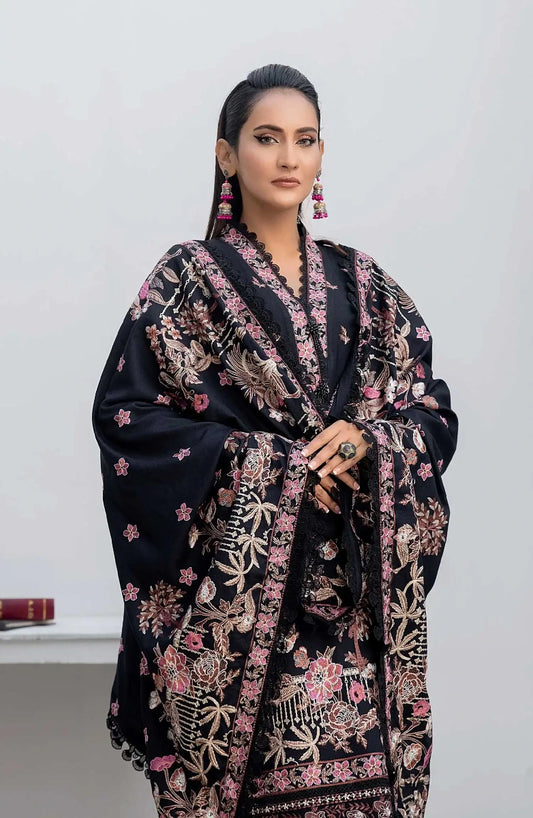 Thread Weaves Dhanak Embroidered Collection - D 23108