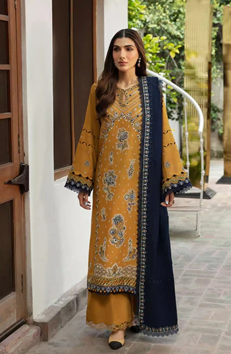 Rosalee - Winter Unstitched 2024 By Republic Womenswear-D5 (Feeha)