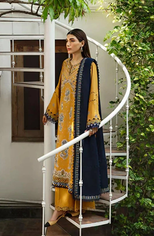 Rosalee - Winter Unstitched 2024 By Republic Womenswear-D5 (Feeha)