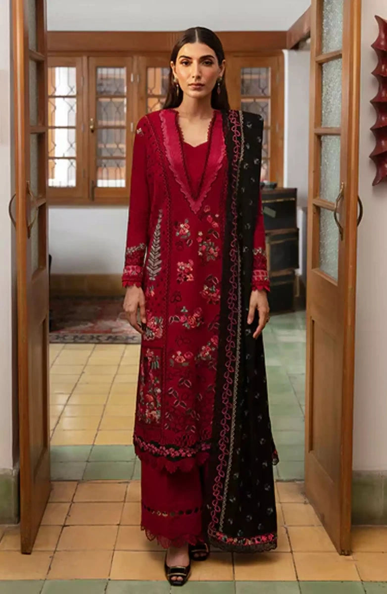 Rosalee - Winter Unstitched 2024 By Republic Womenswear-D8 (Oleanna)