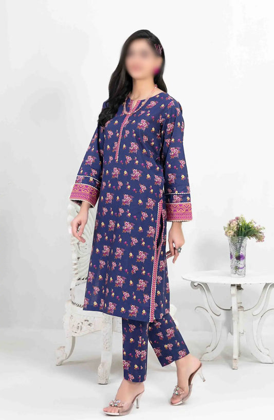 Paniz Vol 1 Stitched Digital Printed 2pcs Collection 2024 - D 9496
