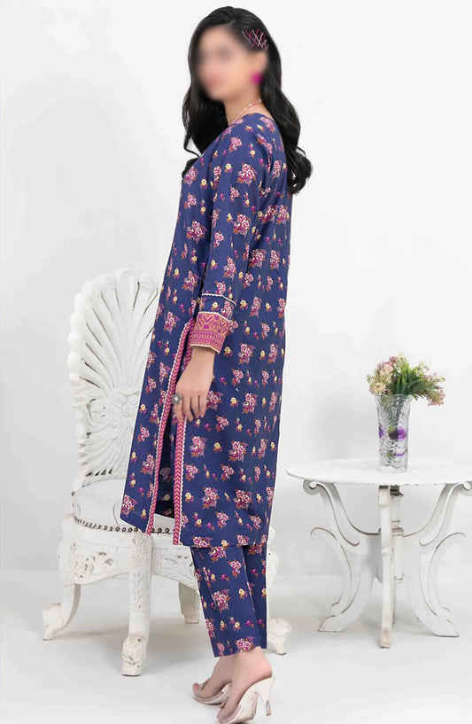Paniz Vol 1 Stitched Digital Printed 2pcs Collection 2024 - D 9496