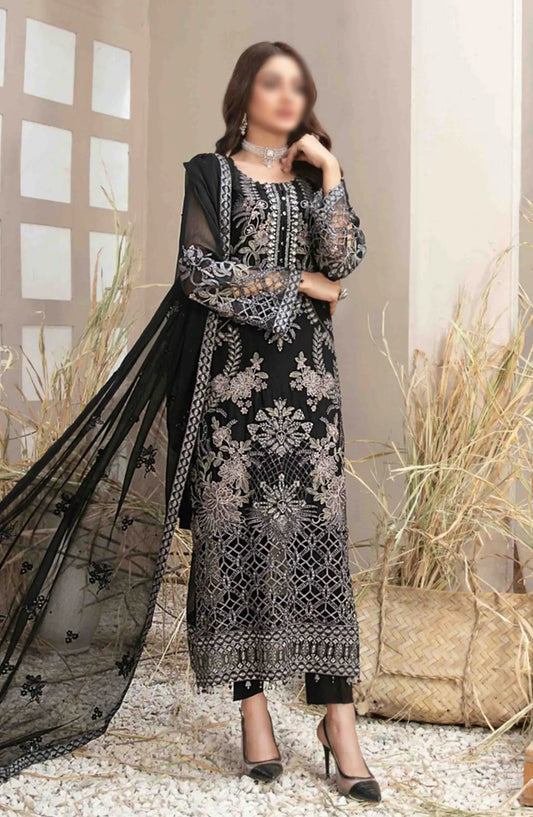 Arushi Fancy Heavy Embroidered Chiffon Collection 2024 - D 9979