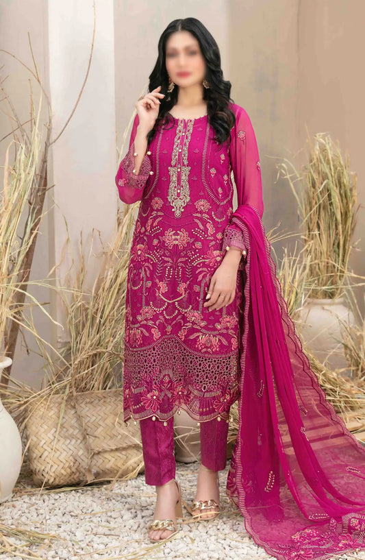 Arushi Fancy Heavy Embroidered Chiffon Collection 2024 - D 9980