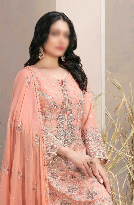 Arushi Fancy Heavy Embroidered Chiffon Collection 2024 - D 9982