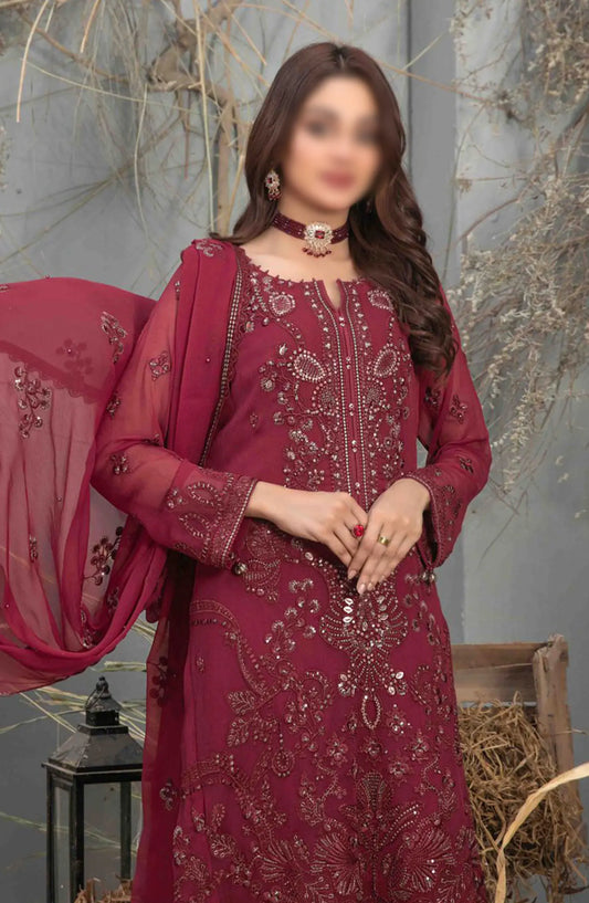 Arushi Fancy Heavy Embroidered Chiffon Collection 2024 - D 9985
