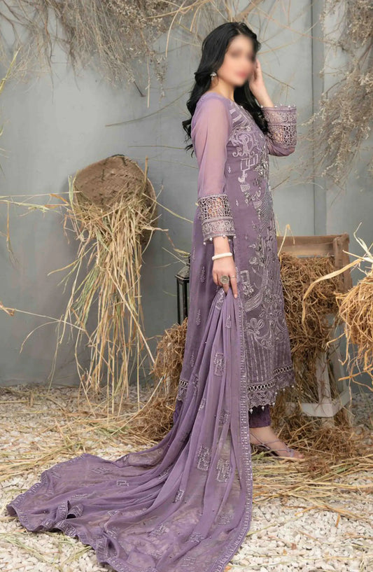 Arushi Fancy Heavy Embroidered Chiffon Collection 2024 - D 9986