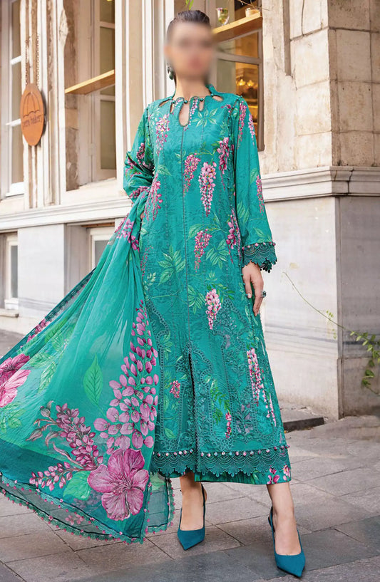 Maria B Unstitched M.Prints Fall Edit 2024 - D 01 A