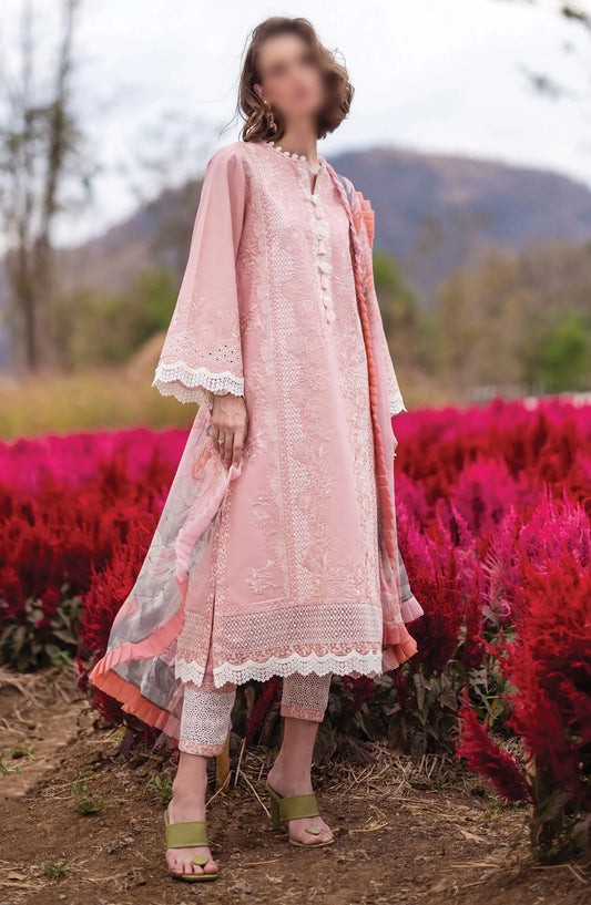 Mushq Hemline The Secret Garden SS 2024 - D 01 a Rosewood