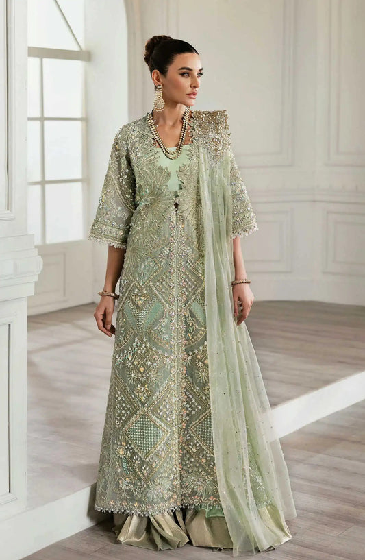 Crimson X Saira Shakira Unstitched Wedding Collection - D 01 Art Deco Glitz
